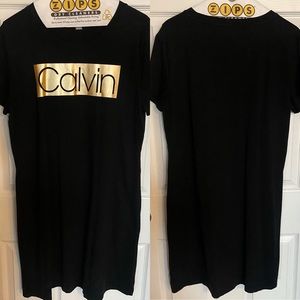 Knee Length T-Shirt Dress